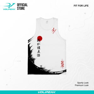 Volipeak Red Moon - Singlet Olahraga Pria Printing
